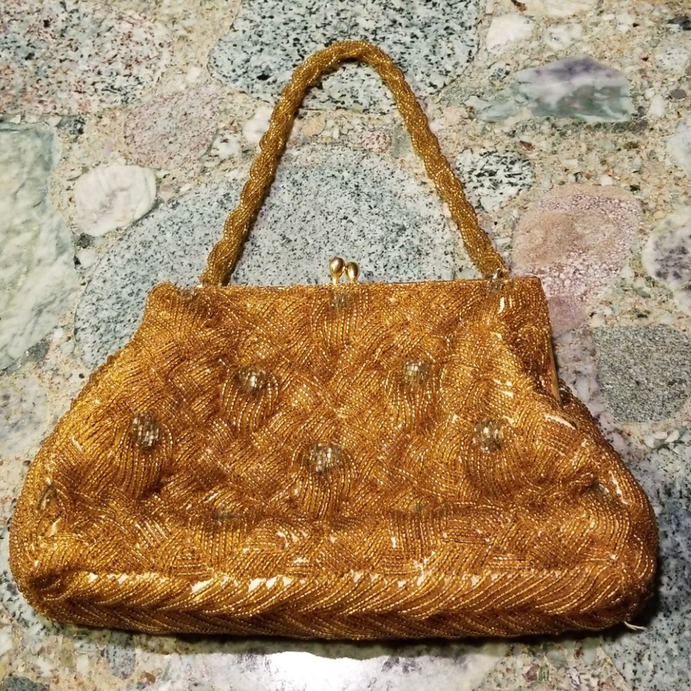 Vintage Beaded Evening Bag